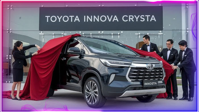 Toyota Innova Crysta 7 & 8 Seater Price – Mileage, Colours & Specifications